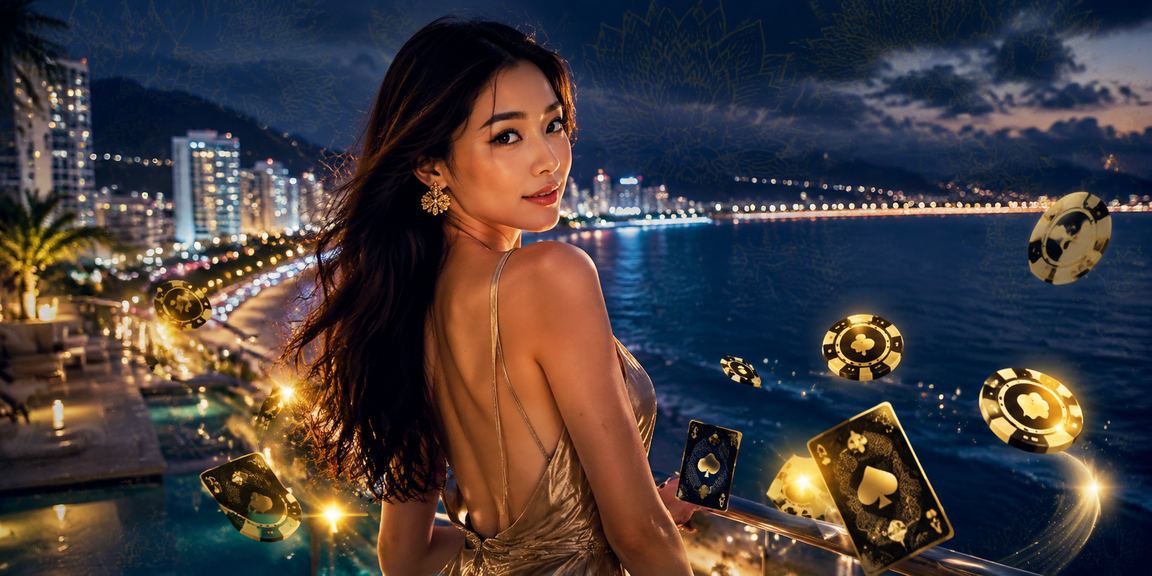 Người dùng xem kèo cá cược thể thao trên bãi biển Đà Nẵng buổi tối