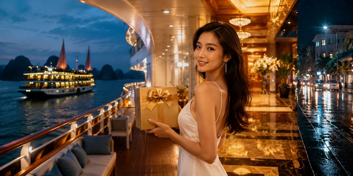 Người hâm mộ bóng đá Việt Nam theo dõi trận đấu và đặt cược thể thao trực tuyến với khung cảnh Hạ Long Bay