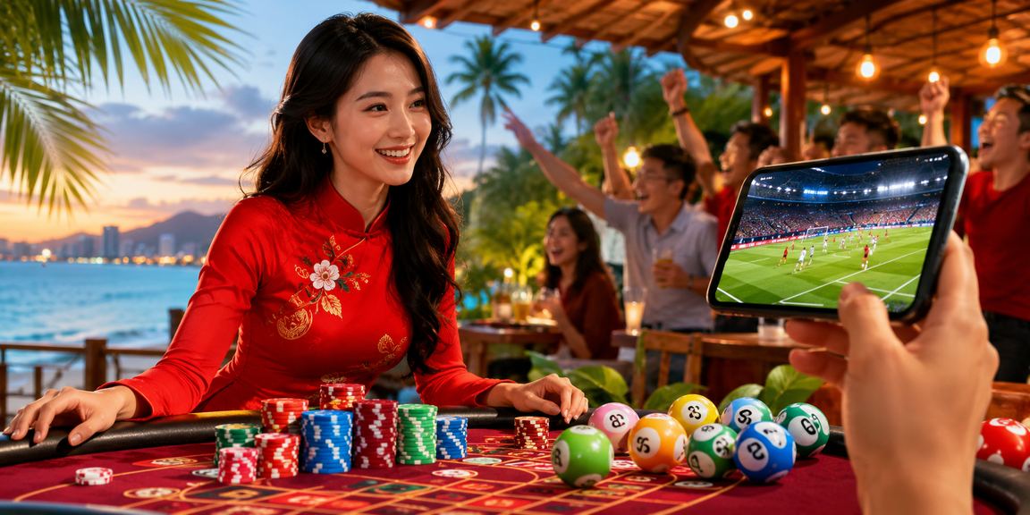 Không gian cá cược casino sôi động tại Việt Nam – biểu tượng cho trải nghiệm giải trí hiện đại